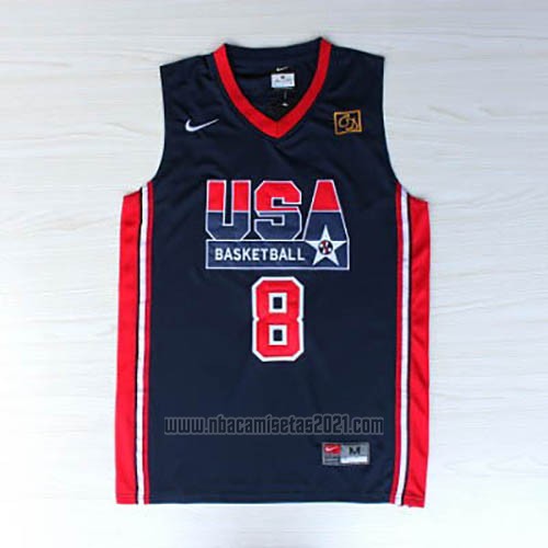 Camiseta USA 1992 Scottie Pippen #8 Negro